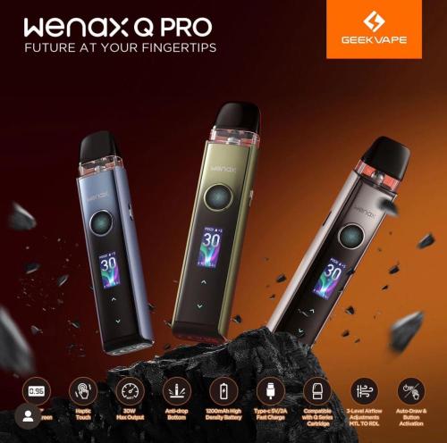 جهاز سحبة وينكس كيو برو من جيك فيب بشاشة الكترونية WENAX Q PRO
