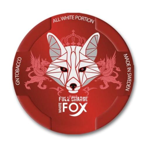 اظرف نيكوتين وايت فوكس الاحمر White Fox Full Charg...