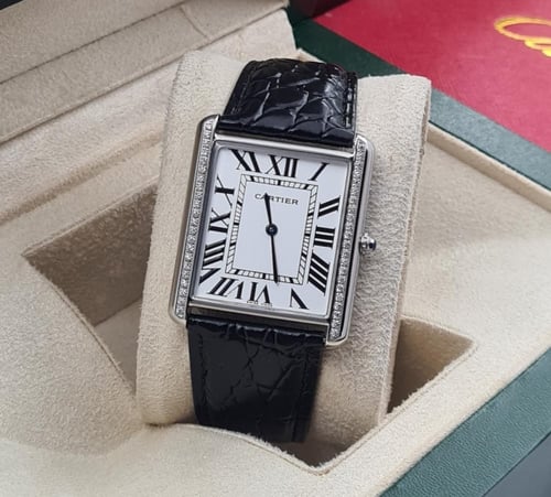 ساعات كارتير رجالي – ساعة كارتير جلد أسود