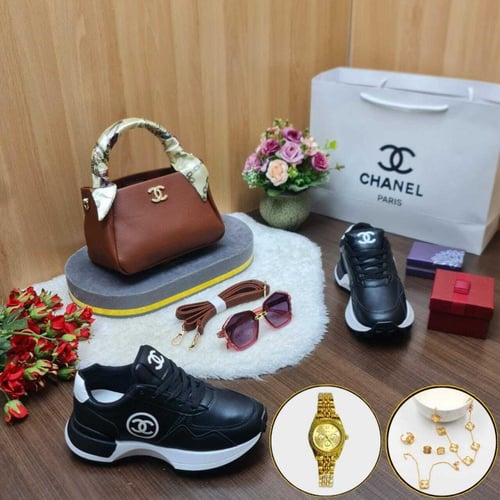 مجموعة طقم هدايا نسائي من شانيل