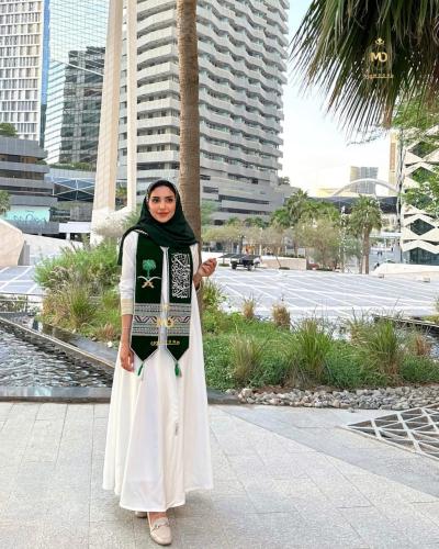 وشاح اليوم الوطني للنساء