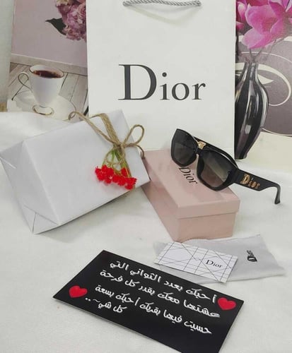 نظارات شمسية نسائية ماركة ديور