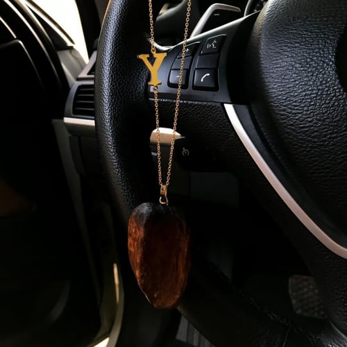 تعليقة كسرة عود للسيارة بالاسم _متجر مون