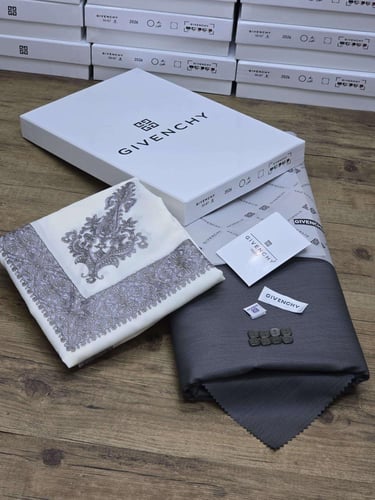 قماش وشال شتوي طقم رجالي – شال كشميري مع قماش