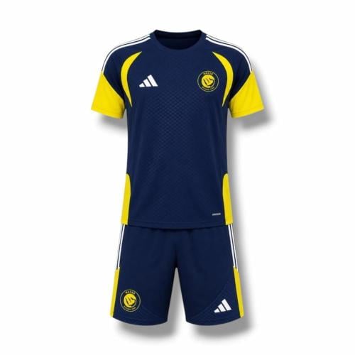طقم تمارين النصر الكحلي الجديد 2026-2027