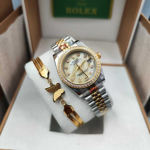 ساعة رولکس نسائي اصلي - درجه اولى