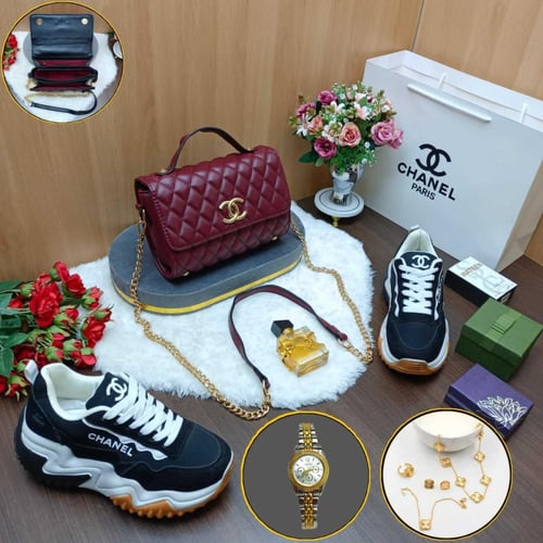 أفخم هدايا شانيل مع ملحقات ماركة شانيل