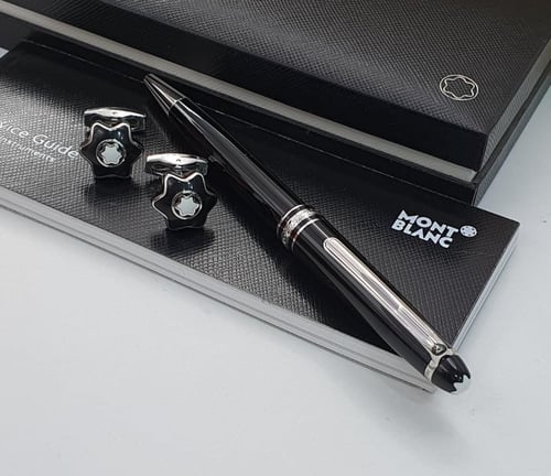 أحدث قلم وكبك ماركة مونت بلانك 2025