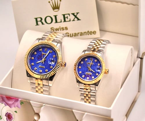 رولكس اطقم رجالي ونسائي+متجر مون