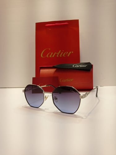 نظارة كارتير رجالي | نظارة شمسية بتصميم طيار فاخر