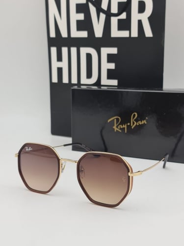نظارات شمسية ماركة راي بان مع ملحقات الماركة