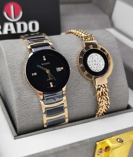ساعات ماركة رادو نسائية - ساعة رادو نسائي سيراميك