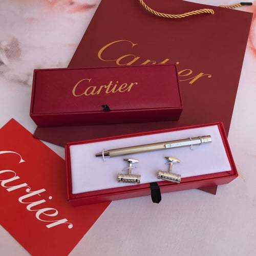 اقلام وكبكات رجالي ماركة كارتير الأصلي
