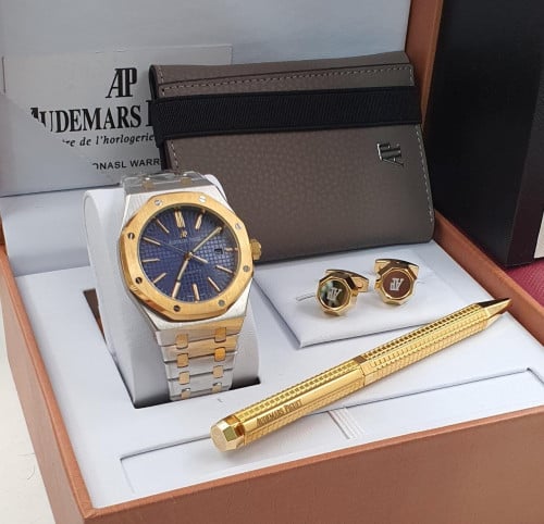 ساعة باقيت - مع طقم اديمارس قلم وكبك ومحفظه