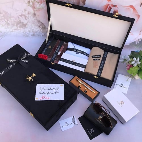 بوكس جيفنشي طقم هدايا رجالي فخمة مع التغليف