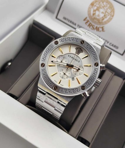 ساعات فرزاتشي رجالي كرونوغراف - درجة أولى مع كرت ا...