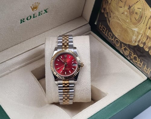 افخم ساعات رولكس نسائي - درجة أولى مع كرت الماركة