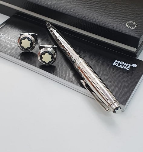 أحدث قلم وكبك ماركة مونت بلانك 2025