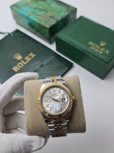 ساعة رولكس رجالي - هاي كوالتي مع ملحقات رولكس الاص...