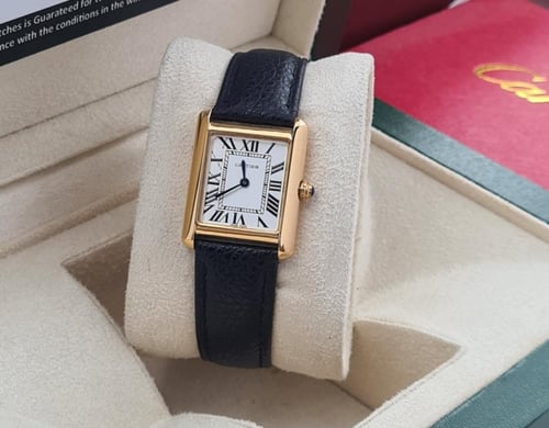 ساعات كارتير رجالي – ساعة كارتير جلد أسود