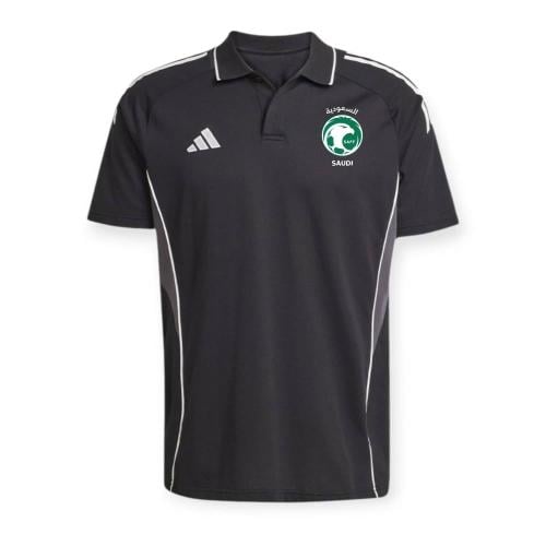 تيشيرت بولو المنتخب السعودي الأسود الرسمي