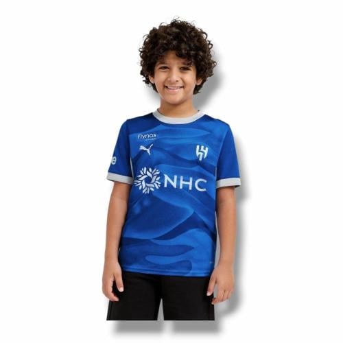 تيشيرت الهلال اطفال الجديد لموسم 2026-2027