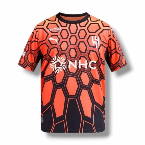 تيشيرت حارس الهلال باللون البرتقالي الجديد 2027