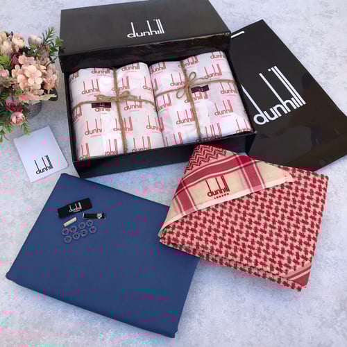 طقم دنهل شتوي شماغ وقماش