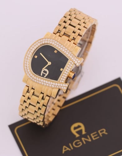 ساعات اقنر – ساعة اقنر نسائية فصوص درجة أولى