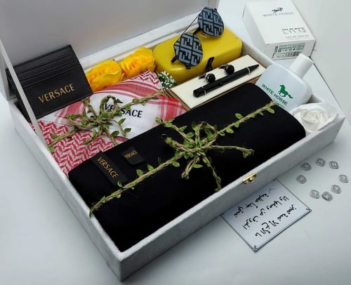 هديه شتاء رجاليه بوكس الشتاء بـ 7 قطع فاخرة