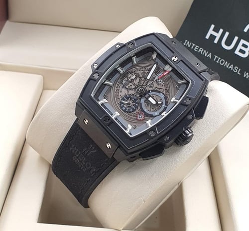 ساعات ماركة هبلت مربع درجة اولى _متجر مون
