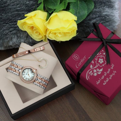 اكسسوارات ماركة كارتير - طقم كارتير نسائي