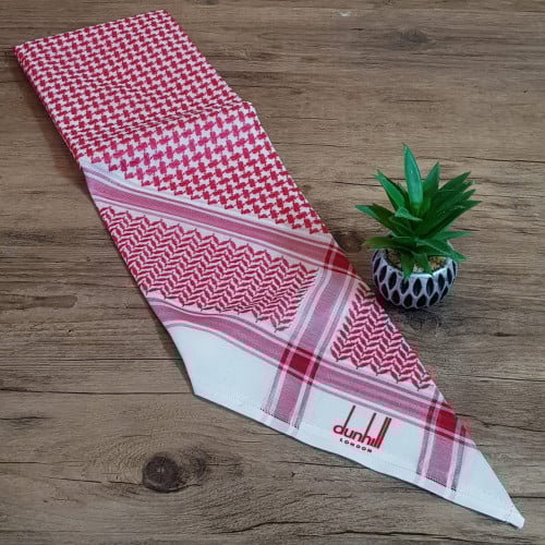 شماغ دنهل احمر فخم وانيق _متجر مون