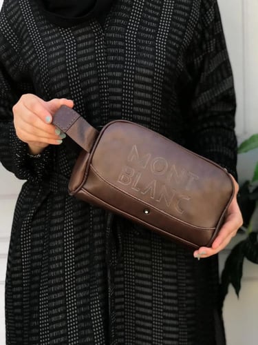 شنطة يد مونت بلانك | رجالي ونسائي | درجة أولى مع ك...
