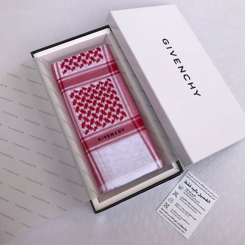 شماغ جيفنشي كلاسيك - احمر