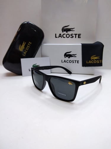 نظارات lacoste | تصميم مربع كلاسيكي مع ملحقات الما...