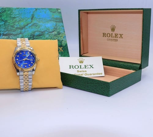 ساعات رولكس رجالي - موديل كلاسيك بألوان متعددة