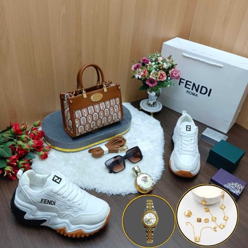 جديدنا طقم نسائي مكون من شنطة وشوز