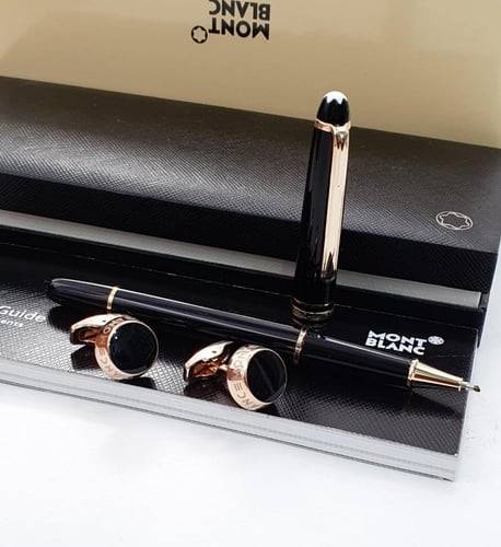 أحدث قلم وكبك ماركة مونت بلانك 2025