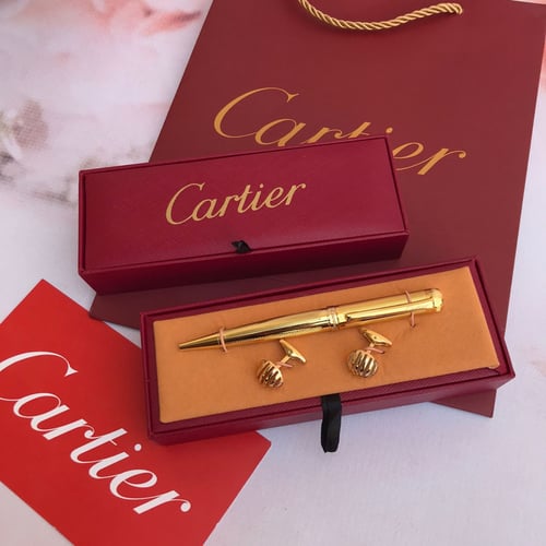 اقلام وكبكات رجالي ماركة كارتير الأصلي