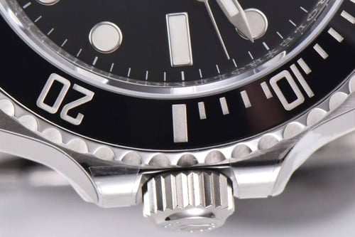 ساعة سمبارينر بدون تاريخ أسود | ماستر كواليتي