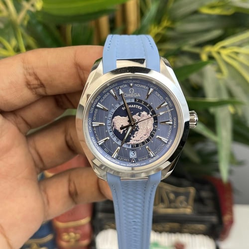 اوميغا سي ماستر اكوا تيرا وورلد تايم ماستر كواليتي