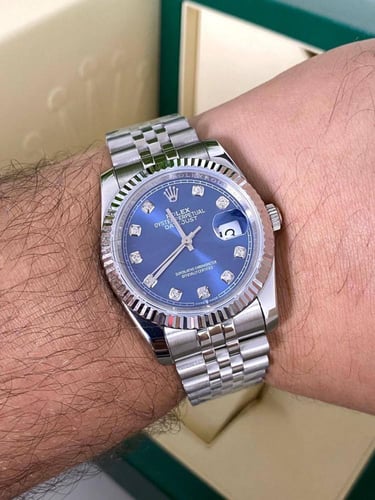 رولكس ديت جست مقاس 36مم هاي كواليتي