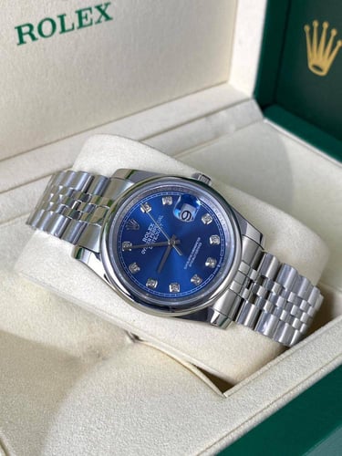 رولكس ديت جست مقاس 36مم هاي كواليتي