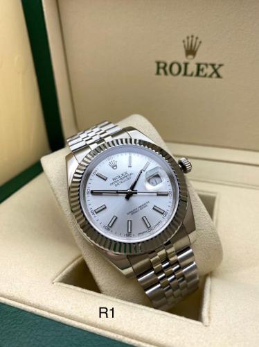 رولكس ديت جست رجالي أبيض هاي كواليتي