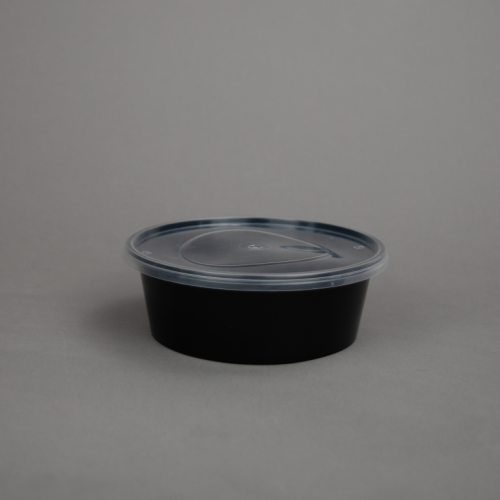 علب مايكرويف دائري 250 مل