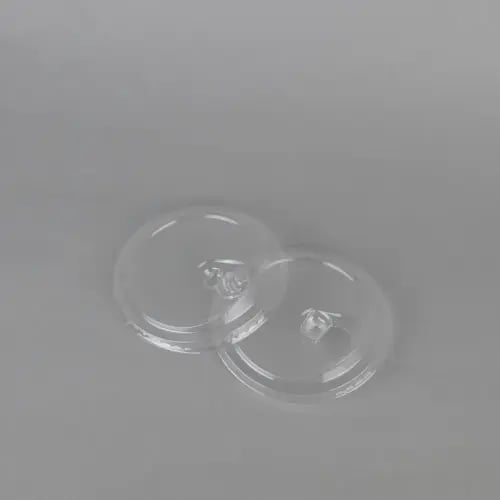 غطاء اكواب مسطح شفاف 92 مم