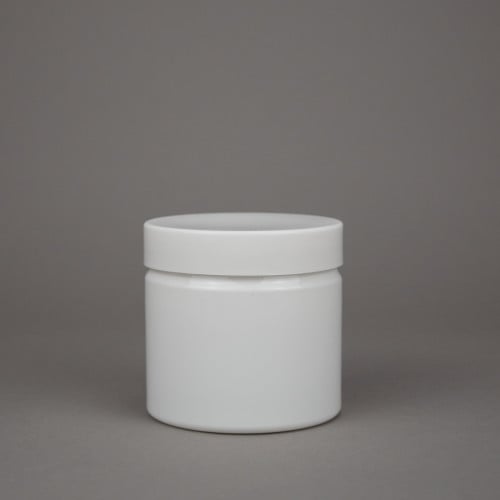 برطمان اسطواني ابيض 300 مل