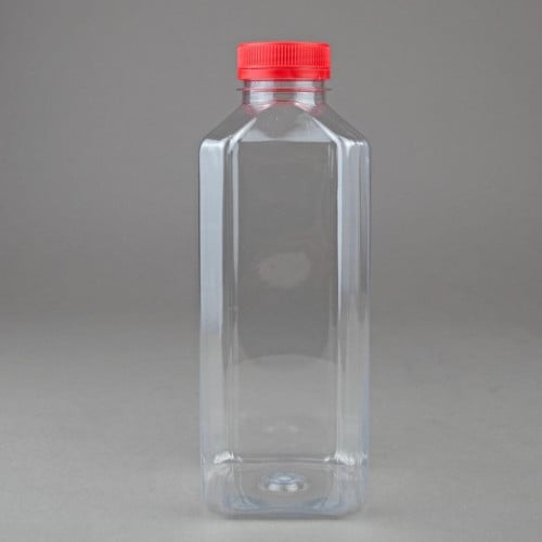 عبوة مستطيل شفاف 750 مل