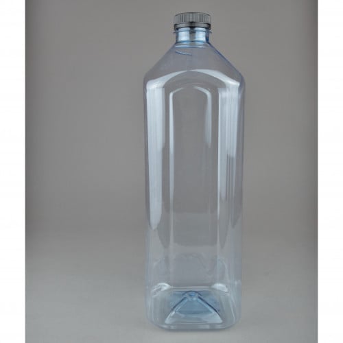 عبوة مستطيل شفاف 3 لتر